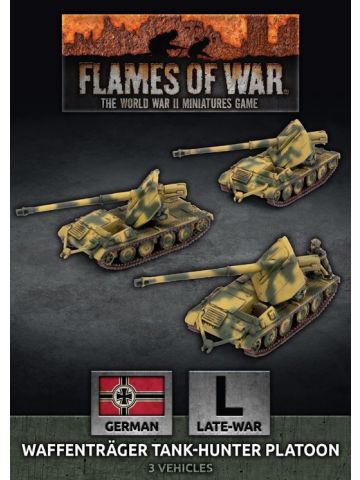 Flames of War GBX193 Waffentrager Tank-Hunter Platoon (3) Gaming Miniatures