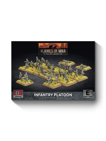 Flames of War GBX202 Early War Grenadier Platoon Gaming Miniatures
