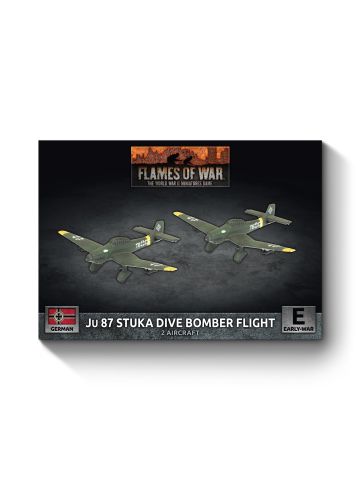 Flames of War GBX210 Ju87 Stuka Dive Bomber Flight (2) Gaming Miniatures