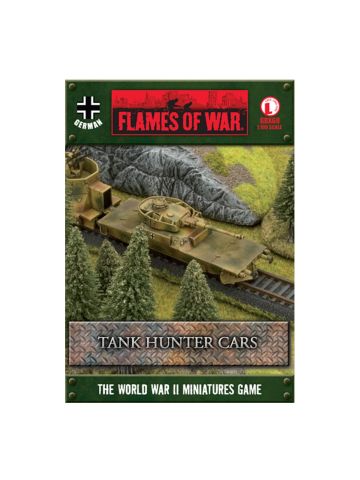 Flames of War GBX60 Tank Hunter Car Gaming Miniatures