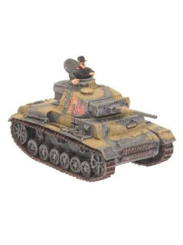 Flames of War GE034 Panzer III L or N Medium Tank Gaming Miniatures