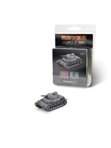 Flames of War GE039 Panzer IV (1 Tank) Gaming Miniatures