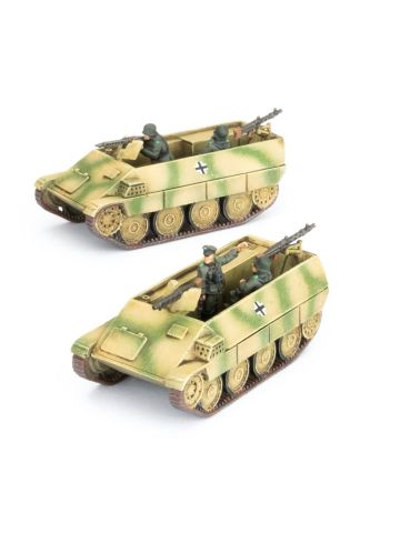 Flames of War GE280 Katzchen Armoured Personnel Carrier (2) Gaming Miniatures