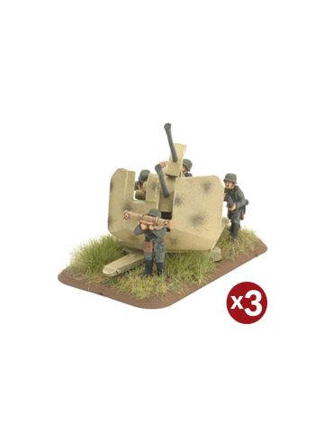 Flames of War GE546 Twin 3.7cm AA Gun Gaming Miniatures