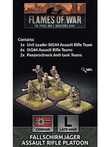 Flames of War GE782 Fallschirmjager Assault Rifle Platoon Gaming Miniatures