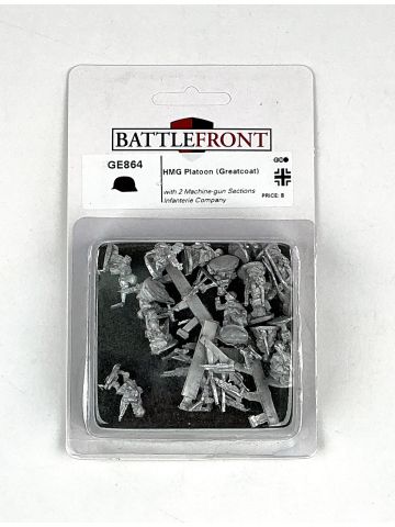 Flames of War GE864 HMG Platoon (Greatcoat) Gaming Miniatures