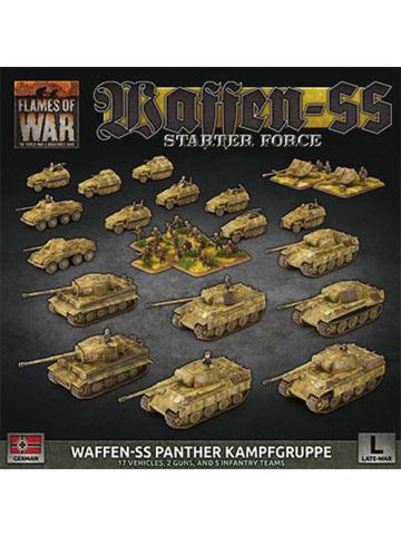 Flames of War GEAB19 SS Panther Kampfgruppe (17 Vehicles+) Gaming Miniatures