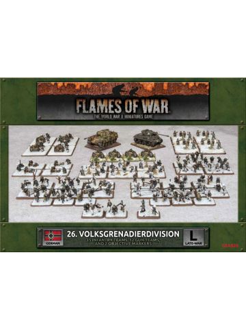 Flames of War GEAB28 Volksgrenadier (Winter) Set with Infantry, Vehicles & More