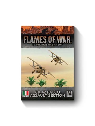 Flames of War IBX19 Mid War CR.42 Falco Assault Section (2) Gaming Miniatures
