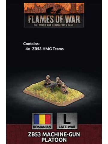 Flames of War BFRO704 Romanian Late War HMG Platoon Gaming Miniatures