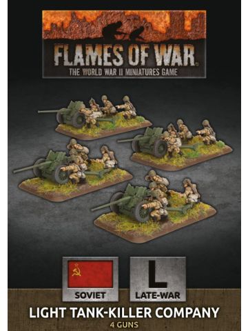 Flames of War SBX70 Light Tank-Killer Company Late War (4) Gaming Miniatures