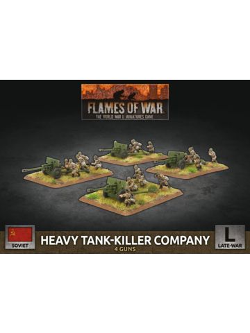Flames of War SBX71 Heavy Tank-Killer Company Late War (4) Gaming Miniatures