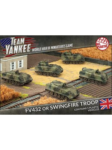 Team Yankee TBBX02 FV432 or Swingfire Troop (5 Vehicles) Gaming Miniatures