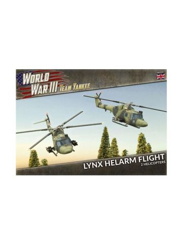 Team Yankee TBBX05 Lynx Helarm Flight (2 Helos) Plastic Gaming Miniatures