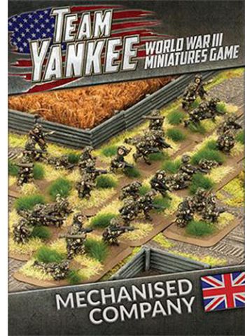 Team Yankee TBBX10 British Mechanized Company (69 Soldiers) Gaming Miniatures
