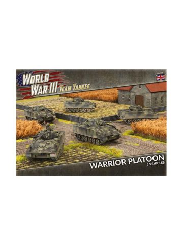 Team Yankee TBBX12 Warrior Platoon (5 AFVs) Plastic Gaming Miniatures