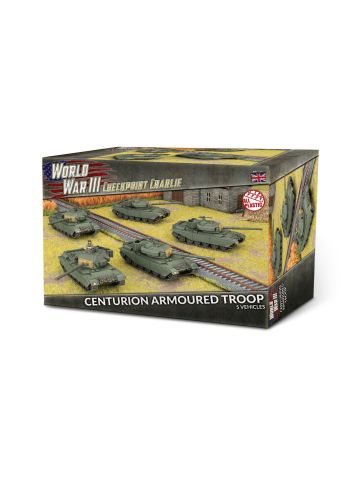 Team Yankee TBBX16 Centurion Territorial Armoured Troop Gaming Miniatures