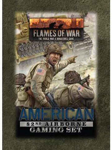 Flames of War BFTD040 American 82nd Airborne Gaming Set Tokens, Objective Dice