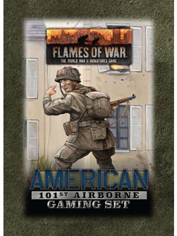 Flames of War BFTD041 American 101st Airborne Gaming Set Tokens, Objective Dice