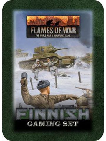 Flames of War TD045 Finnish Gaming Set with 20 Tokens, Objectives and Dice