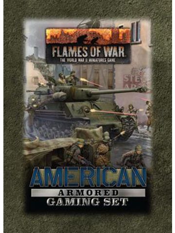 Flames of War BFTD046 US Armored Division Gaming Set Tokens, Objective Dice