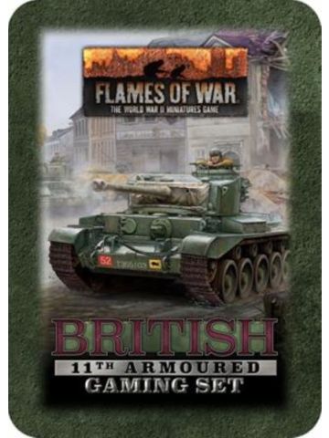 Flames of War TD048 British 11th Armoured Gaming Set