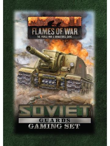 Flames of War TD050 Soviet Guards Gaming Set with Tokens, Objectives & Dice