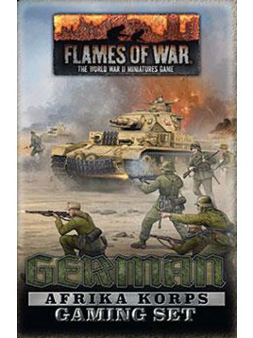 Flames of War TD051 German Afrika Korps Gaming Set Tokens, Objective Dice