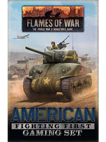 Flames of War TD053 American Fighting First Gaming Set Tokens, Objective Dice