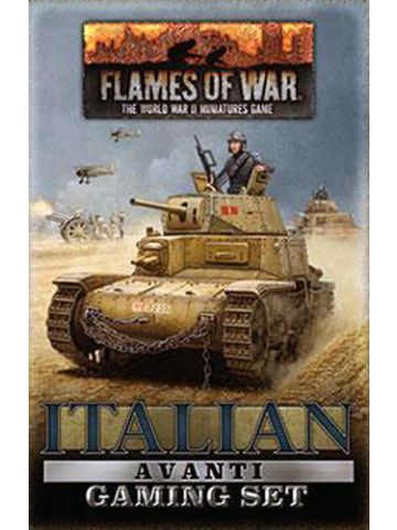Flames of War TD054 Italian Avanti Gaming Set Tokens, Objective Dice