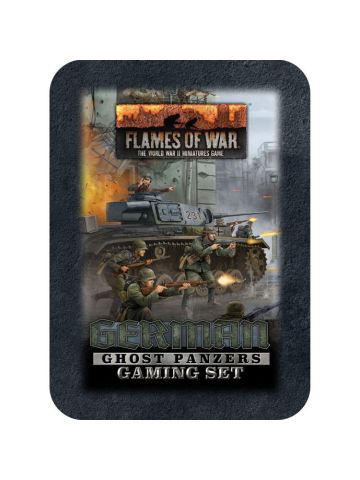 Flames of War TD055 German Ghost Panzers Gaming Set (Tokens, Objectives & Dice)