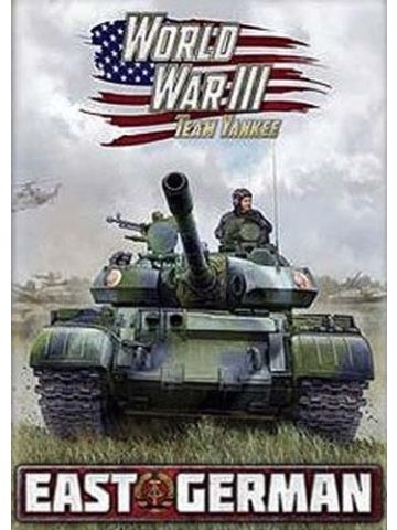 Team Yankee TE901 East German Panzer & Motor Rifle Battalions Card Pack