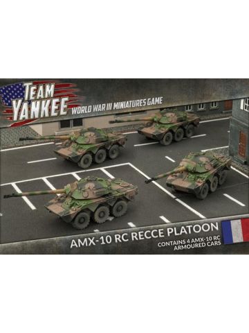 Team Yankee TFBX05 AMX-10 RC Recce Platoon (4 Tanks) Gaming Miniatures
