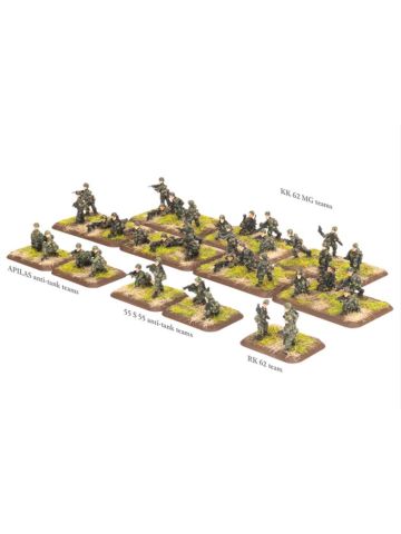 Team Yankee TFI702 Jaakari Platoon (40 Figures) Gaming Miniatures