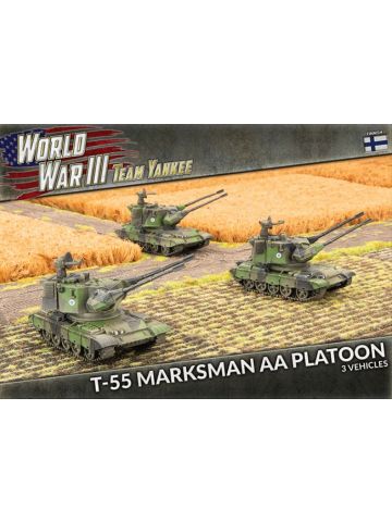 Team Yankee TFIBX01 T-55 Marksman Platoon (3 Vehicles) Gaming Miniatures