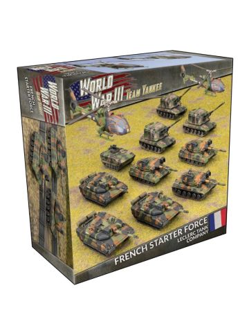 Team Yankee TFRAB02 French Leclerc Tank Company Starter Force Gaming Miniatures
