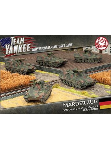 Team Yankee TGBX02 Marder Zug (5 AFVs) Plastic Gaming Miniatures