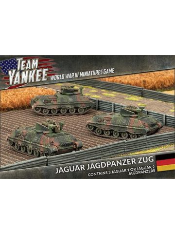 Team Yankee TGBX04 Jaguar Jagdpanzer Zug (3 Vehicles) Plastic Gaming Miniatures