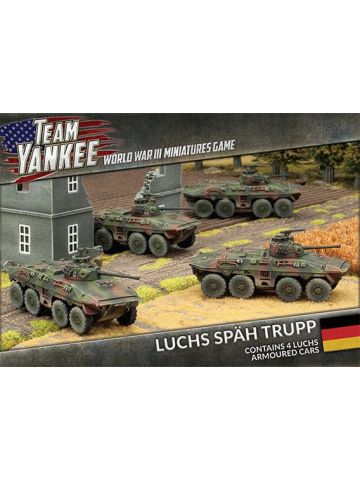 Team Yankee TGBX05 Luchs Spah Trupp (4 Vehicles) Gaming Miniatures