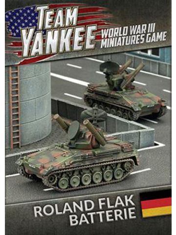 Team Yankee TGBX08 Roland Flak Batterie (2 Vehicles) Gaming Miniatures