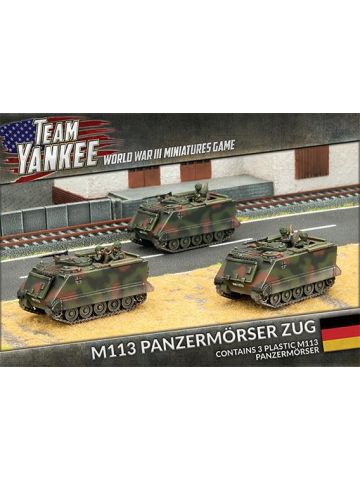 Team Yankee TGBX09 M113 Panzermorser Zug (3 Vehicles) Plastic Gaming Miniatures