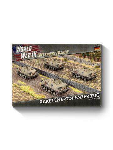 Team Yankee TGBX21 Raketenjagdpanzer Zug (4 Vehicles) Gaming Miniatures