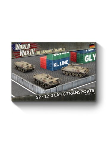 Team Yankee TGBX22 SPz 12-3 Lang Transport Platoon (3) Gaming Miniatures