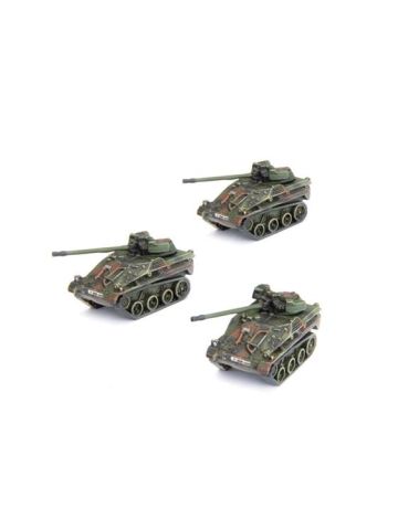 Team Yankee TGR001 Wiesel FK 20mm Flugabwehr Zug (3 Vehicles) Gaming Miniatures