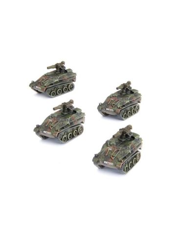 Team Yankee TGR002 Wiesel TOW Panzerabwehr Zug (4 Vehicles) Gaming Miniatures