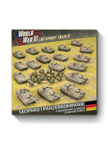 Team Yankee TGRAB04 Leopard 1 Panzerkompanie Checkpoint Charlie Starter Set