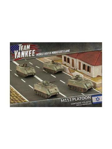 Team Yankee TIBX03 M113 Platoon (4 APCs) Plastic Gaming Miniatures