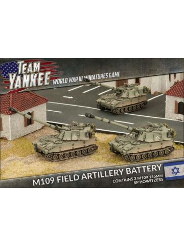 Team Yankee TIBX04 M109 SP Artillery Battery (3 Guns) Gaming Miniatures