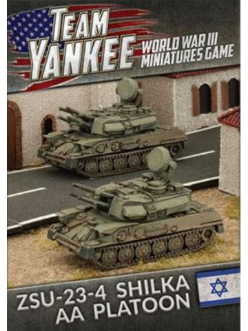 Team Yankee TIBX06 ZSU-23-4 Shilka AA Platoon (2 Vehicles) Gaming Miniatures