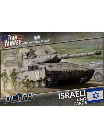 Team Yankee TIS901 Israeli Unit Cards